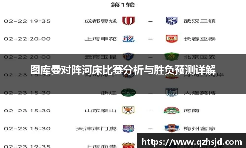 图库曼对阵河床比赛分析与胜负预测详解